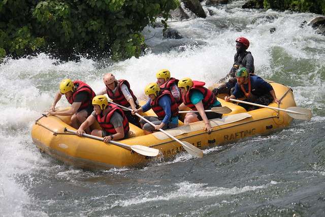 3 Days Jinja Tour for White Water Rafting 1 rafting on the nile